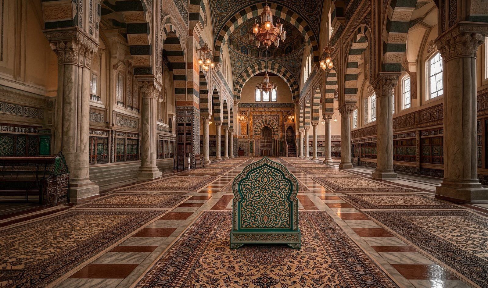 Mosque Carpeting & Cushions